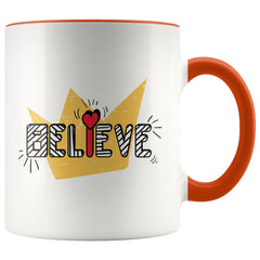 Load image into Gallery viewer, Mugs With Sayings - BELIEVE Coffee Mug