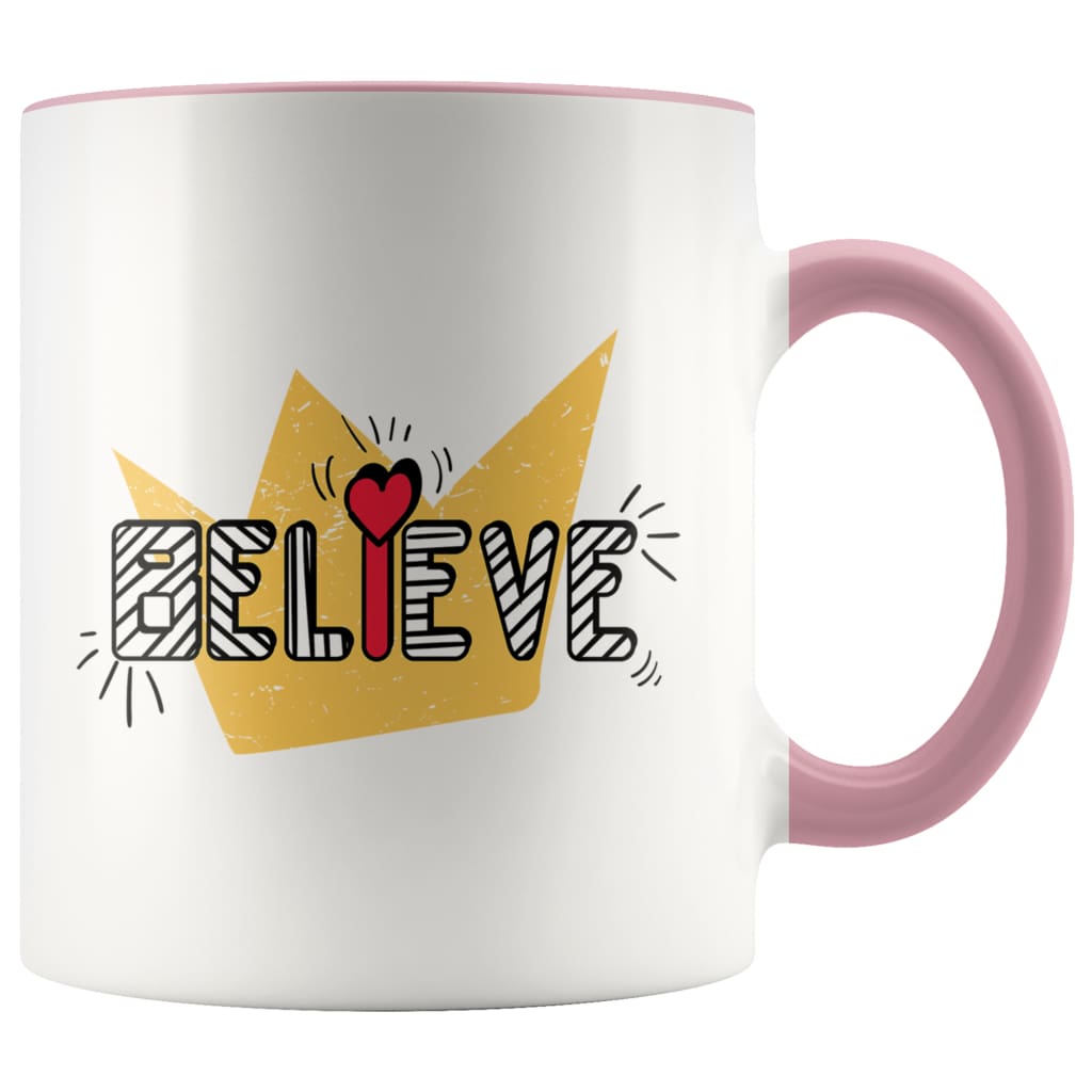 Mugs With Sayings - BELIEVE Coffee Mug — photo 5
