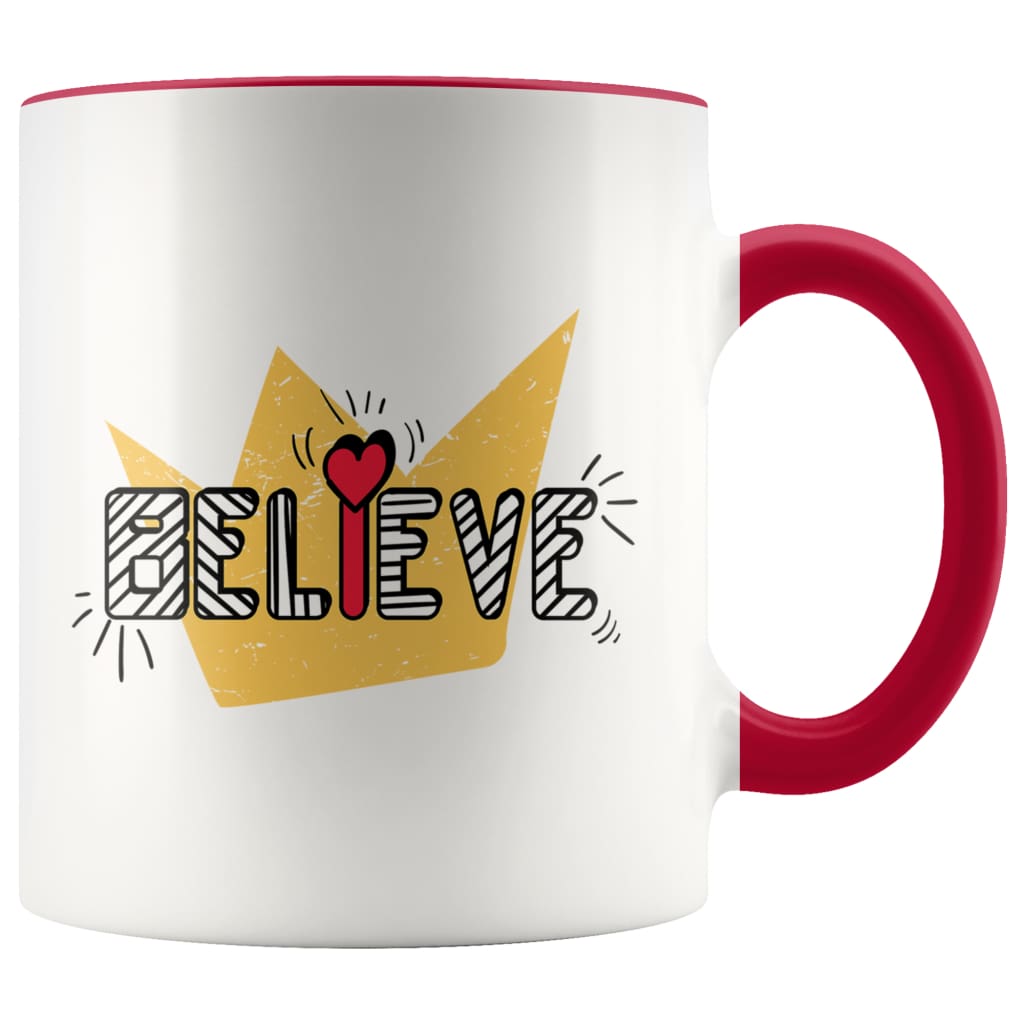 Mugs With Sayings - BELIEVE Coffee Mug — photo 6
