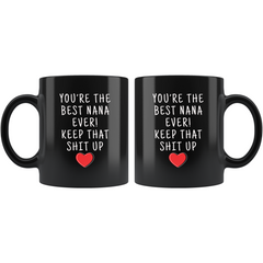 Load image into Gallery viewer, Nana Gifts Best Nana Ever Mug Nana Coffee Mug Nana Coffee Cup Nana Gift Coffee Mug Tea Cup Black