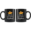 Nephew Gifts Nacho Average Nephew Mug Birthday Gift for Nephew Christmas Graduation Gift Nephew Coffee Mug Tea Cup Black $19.99 | Drinkware