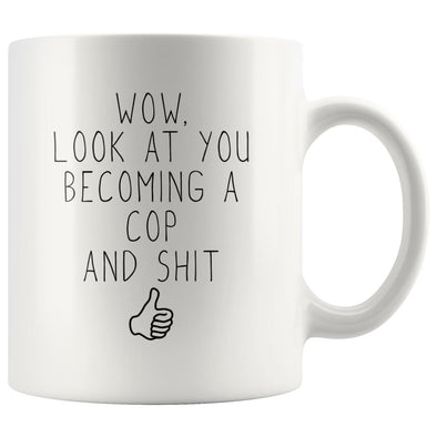 New Cop Gift | Police Officer Coffee Mug - BackyardPeaks