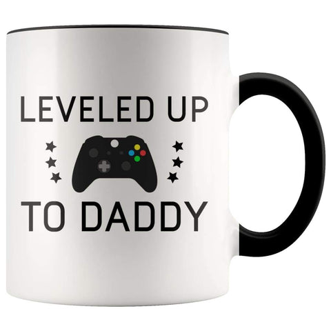 Leveled Up to Daddy Mug