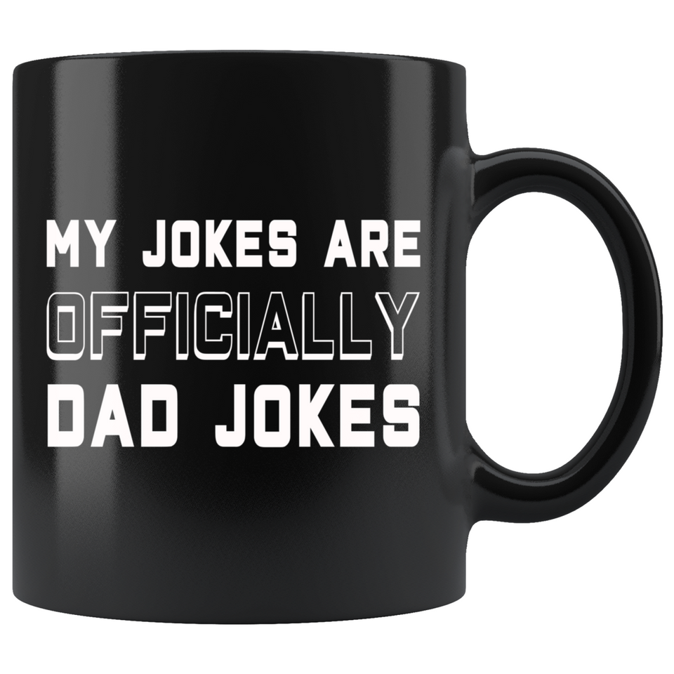 New Dad Mug Pregnancy Announcement To Husband My Jokes Are Officially Dad Jokes New Dad Gift First Time Dad Gift
