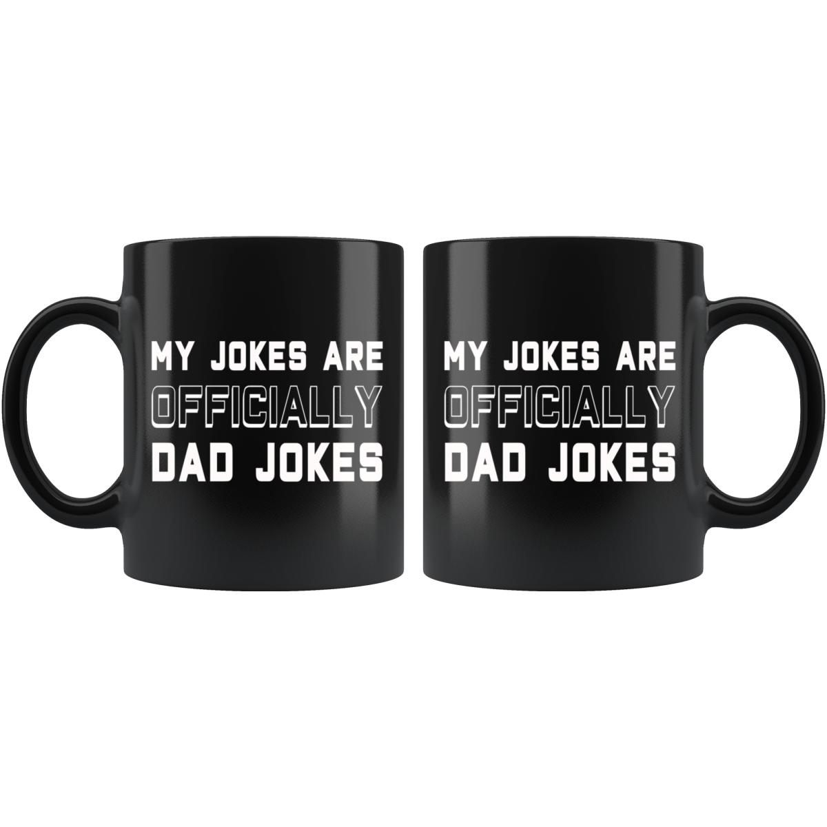 New Dad Mug Pregnancy Announcement To Husband My Jokes Are Officially Dad Jokes New Dad Gift First Time Dad Gift $19.99 | Drinkware