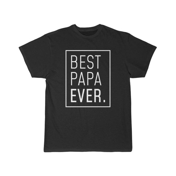 New Dad Shirt: Best Papa Ever T-Shirt for Hospital | Dad To Be Gift $19.99 | Black / L T-Shirt
