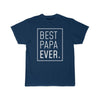 New Dad Shirt: Best Papa Ever T-Shirt for Hospital | Dad To Be Gift $19.99 | Navy / S T-Shirt