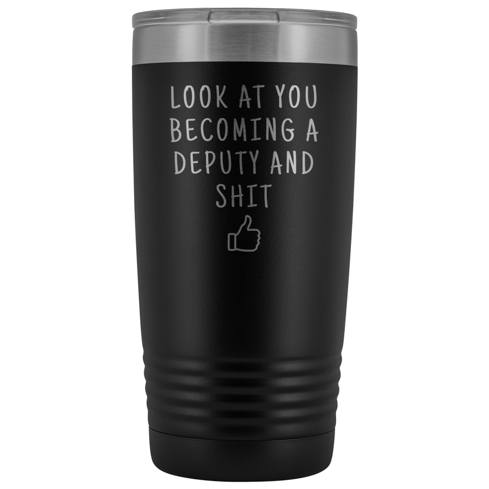 New Deputy Sheriff Deputy Graduation Gifts Deputy Graduate Insulated Tumbler 20oz
