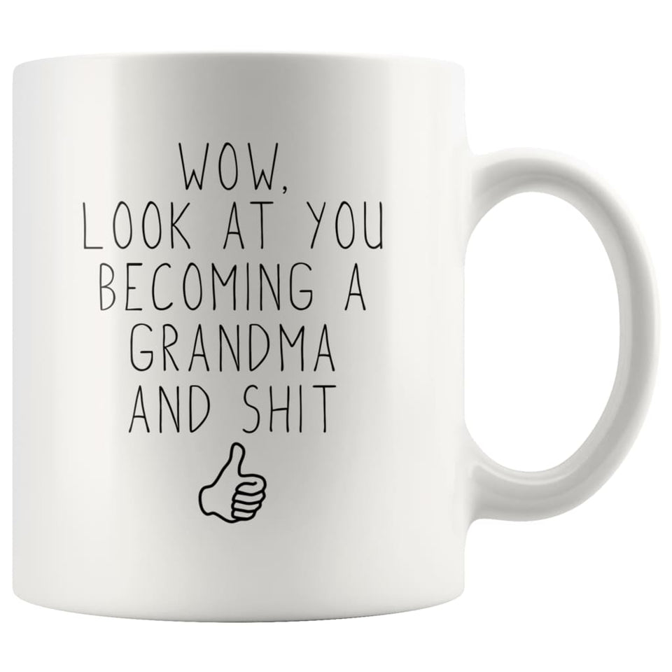 New Grandma Gift, Grandma To Be, Grandma Pregnancy Announcement Coffee Mug