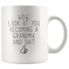 New Grandma Gift, Grandma To Be, Grandma Pregnancy Announcement Coffee Mug - BackyardPeaks