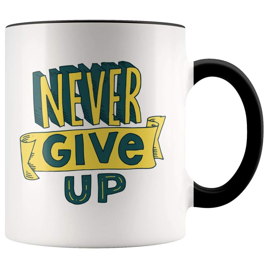 New Job Mug - Ambitious Coffee Mug - Never Give Up — photo 1