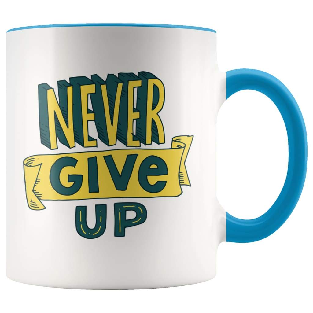 New Job Mug - Ambitious Coffee Mug - Never Give Up — photo 2