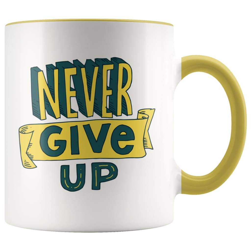 New Job Mug - Ambitious Coffee Mug - Never Give Up — photo 7