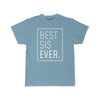 New Sister Reveal Gift: Best Sister Ever T-Shirt | Sister To Be Shirt $19.99 | Sky Blue / S T-Shirt