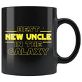 New Uncle Gift Pregnancy Announcement Uncle To Be Best New Uncle In The Galaxy Coffee Mug Tea Cup Black 11 ounce $16.99 | 11oz Drinkware