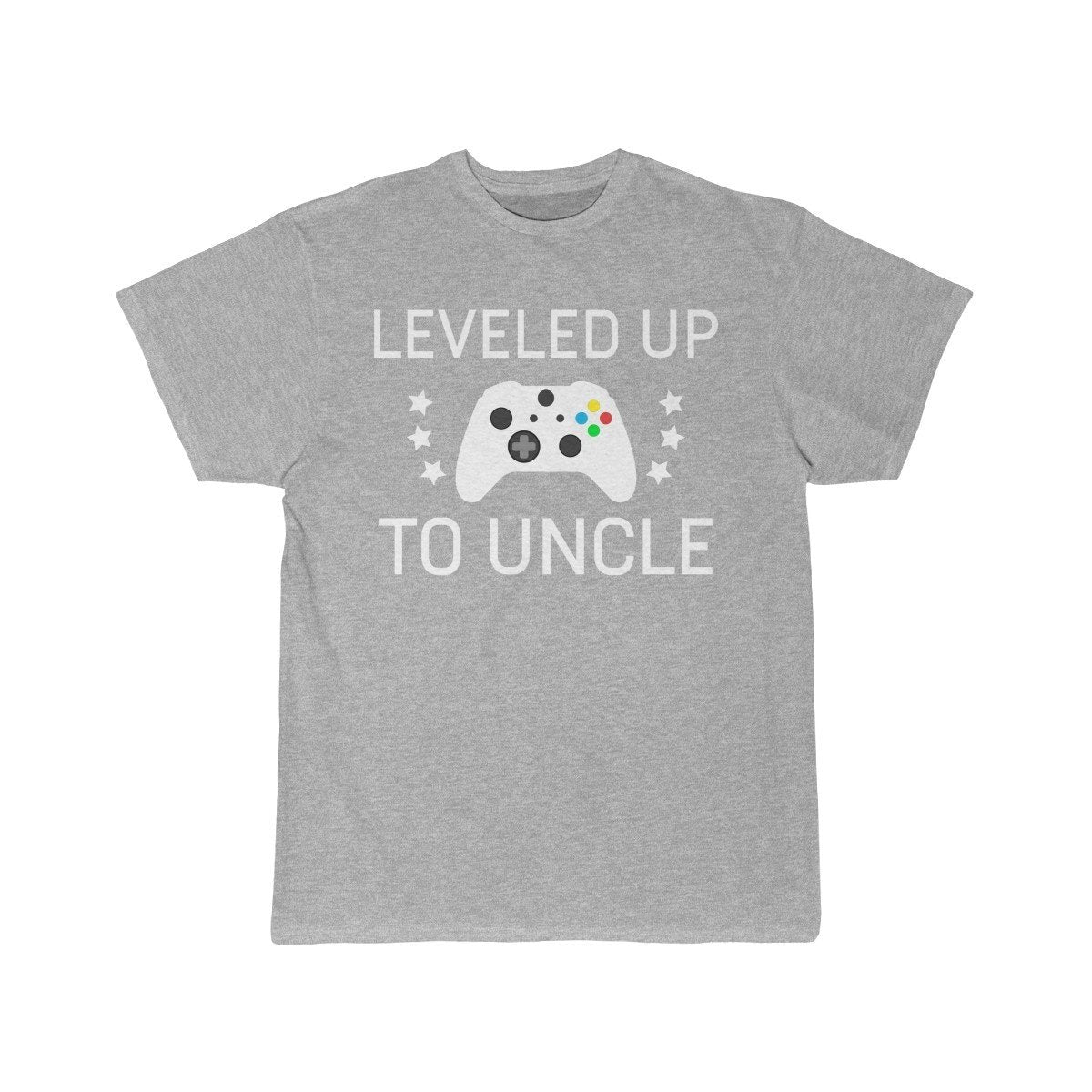 New Uncle Gift Uncle To Be Leveled Up To Uncle Tee Pregnancy Announcement New Uncle Shirt Uncle Announcement Reveal to Uncle T-Shirt $19.99