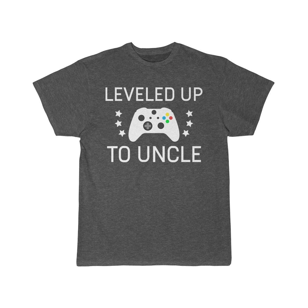 New Uncle Gift Uncle To Be Leveled Up To Uncle Tee Pregnancy Announcement New Uncle Shirt Uncle Announcement Reveal to Uncle T-Shirt $19.99