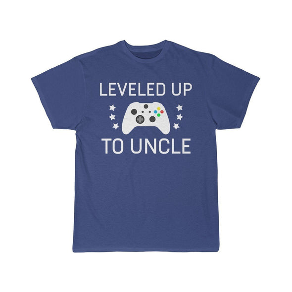 New Uncle Gift Uncle To Be Leveled Up To Uncle Tee Pregnancy Announcement New Uncle Shirt Uncle Announcement Reveal to Uncle T-Shirt $19.99