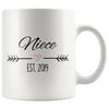 Niece Est. 2019 Coffee Mug | New Niece Gift $14.99 | 11oz Mug Drinkware