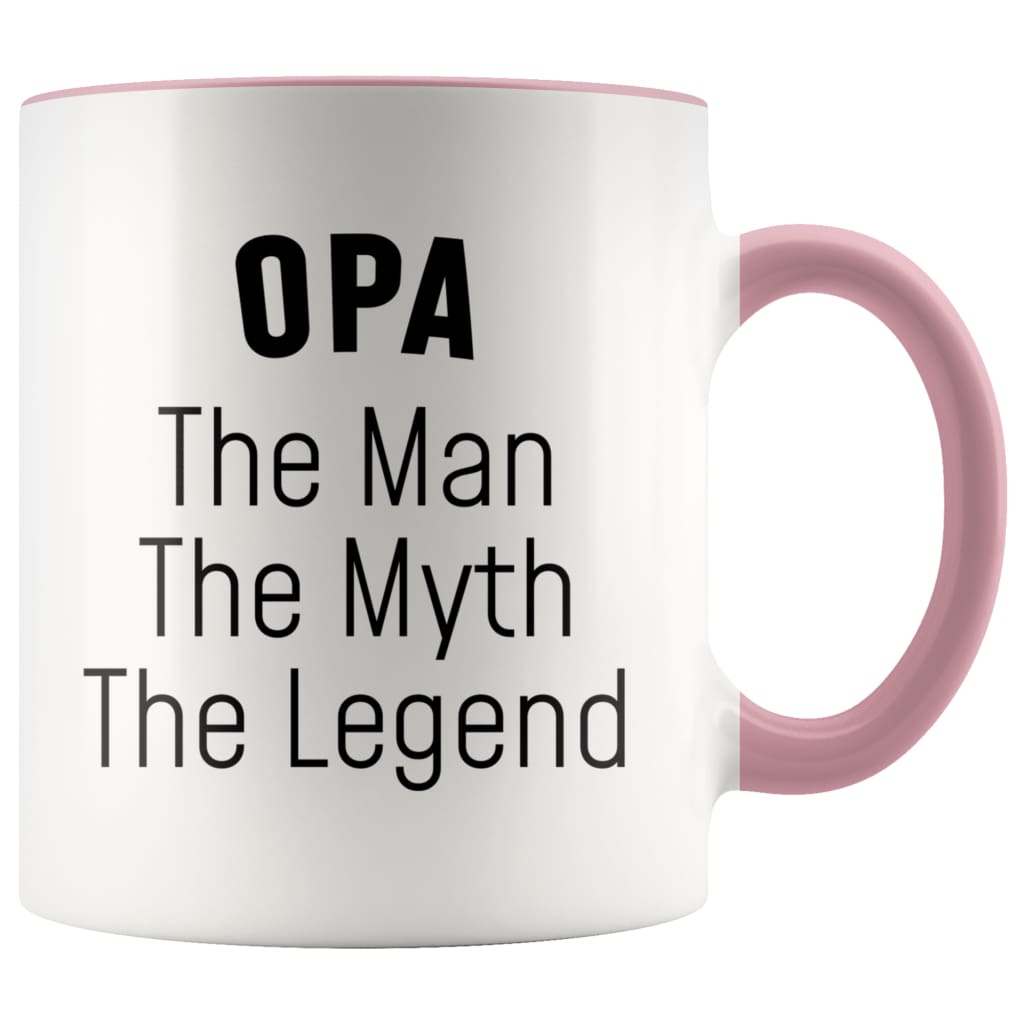 Opa Gifts Opa The Man The Myth The Legend Opa Christmas Birthday Father's Day Coffee Mug — photo 5
