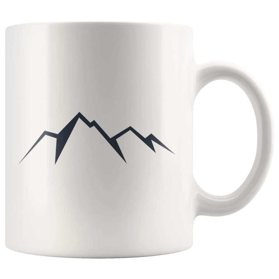 Outdoor Adventure Gift - Mountains Coffee Mug