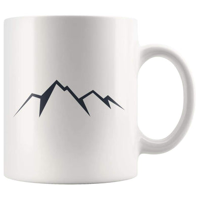 Outdoor Adventure Gift - Mountains Coffee Mug - Mountains Mug - Custom Made Drinkware