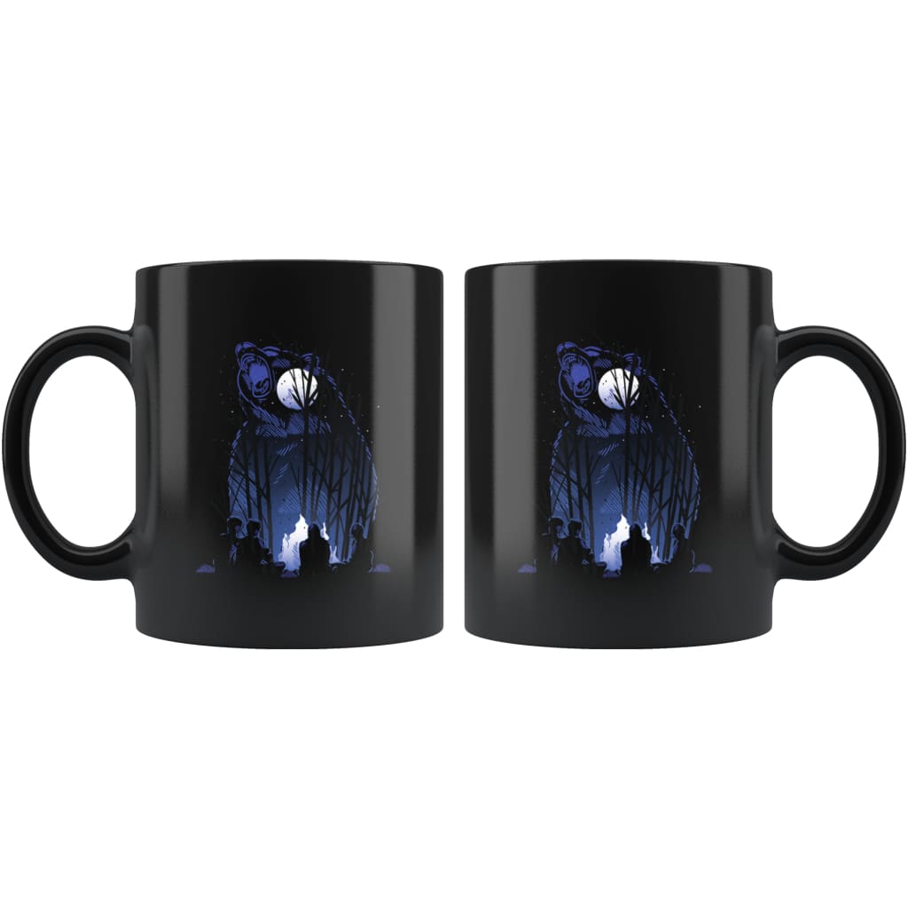 Outdoor Forest Mug - Campfire Coffee Mug - Custom Made Drinkware