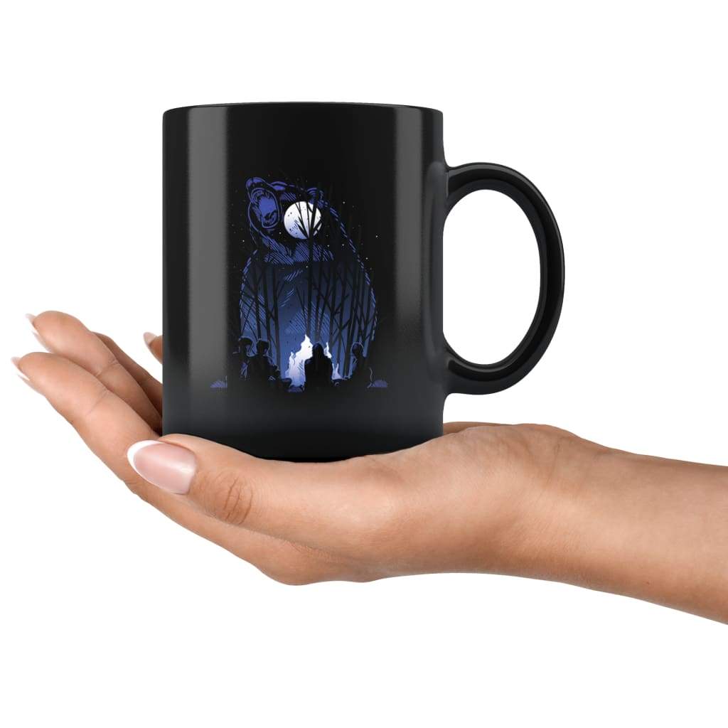 Outdoor Forest Mug - Campfire Coffee Mug - Custom Made Drinkware