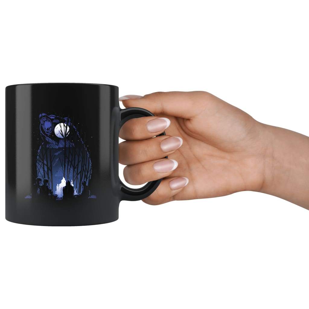 Outdoor Forest Mug - Campfire Coffee Mug - Custom Made Drinkware