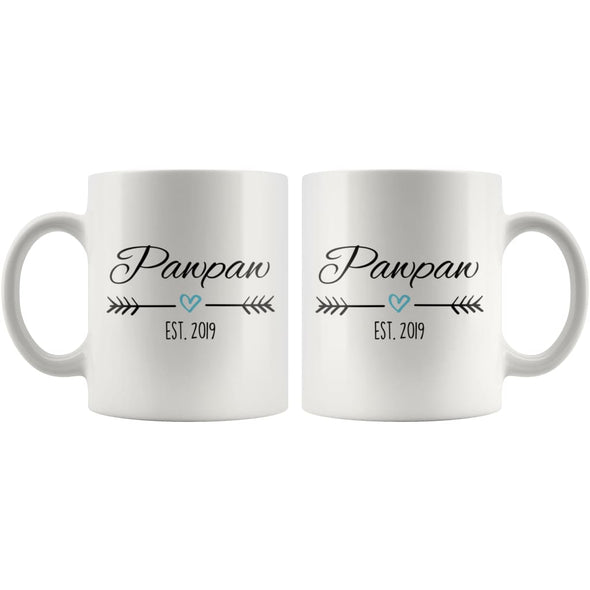 Pawpaw Est. 2019 Coffee Mug | New Pawpaw Gift $14.99 | Drinkware