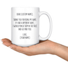 Personalized Aunt Gifts | Custom Name Mug | Gifts for Aunt Coffee Mug 11oz or 15oz White $19.99 | Drinkware
