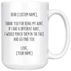 Personalized Aunt Gifts | Custom Name Mug | Gifts for Aunt Coffee Mug 11oz or 15oz White $24.99 | 15oz Mug Drinkware