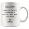 Personalized BFF Gifts | Custom Name Mug | Gifts for Best Friend | Thank You For Being My BFF Coffee Mug 11oz or 15oz $19.99 | Drinkware