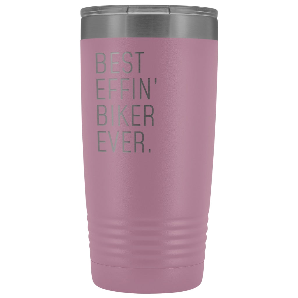Personalized Biking Gift: Best Effin' Biker Ever. Insulated Tumbler 20oz — photo 5