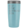 Personalized Boyfriend Gift: Best Effin Boyfriend Ever. Insulated Tumbler 20oz $29.99 | Light Blue Tumblers