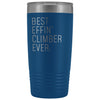 Personalized Climbing Gift: Best Effin Climber Ever. Insulated Tumbler 20oz $29.99 | Blue Tumblers