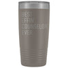 Personalized Counselor Gift: Best Effin Counselor Ever. Insulated Tumbler 20oz $29.99 | Pewter Tumblers
