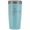 Personalized Coworker Gift: Best Effin Coworker Ever. Insulated Tumbler 20oz $29.99 | Light Blue Tumblers