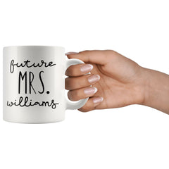 Load image into Gallery viewer, Personalized Engagement Gift For Couple Custom Name Wedding Gifts for Groom and Bride Mug Combo Set 11oz