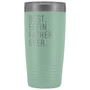 Personalized Father Gift: Best Effin Father Ever. Insulated Tumbler 20oz $29.99 | Teal Tumblers