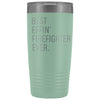 Personalized Firefighter Gift: Best Effin Firefighter Ever. Insulated Tumbler 20oz $29.99 | Teal Tumblers