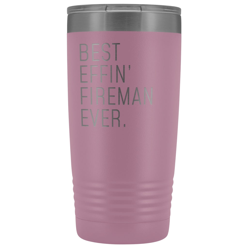 Personalized Fireman Gift: Best Effin' Fireman Ever. Insulated Tumbler 20oz — photo 5