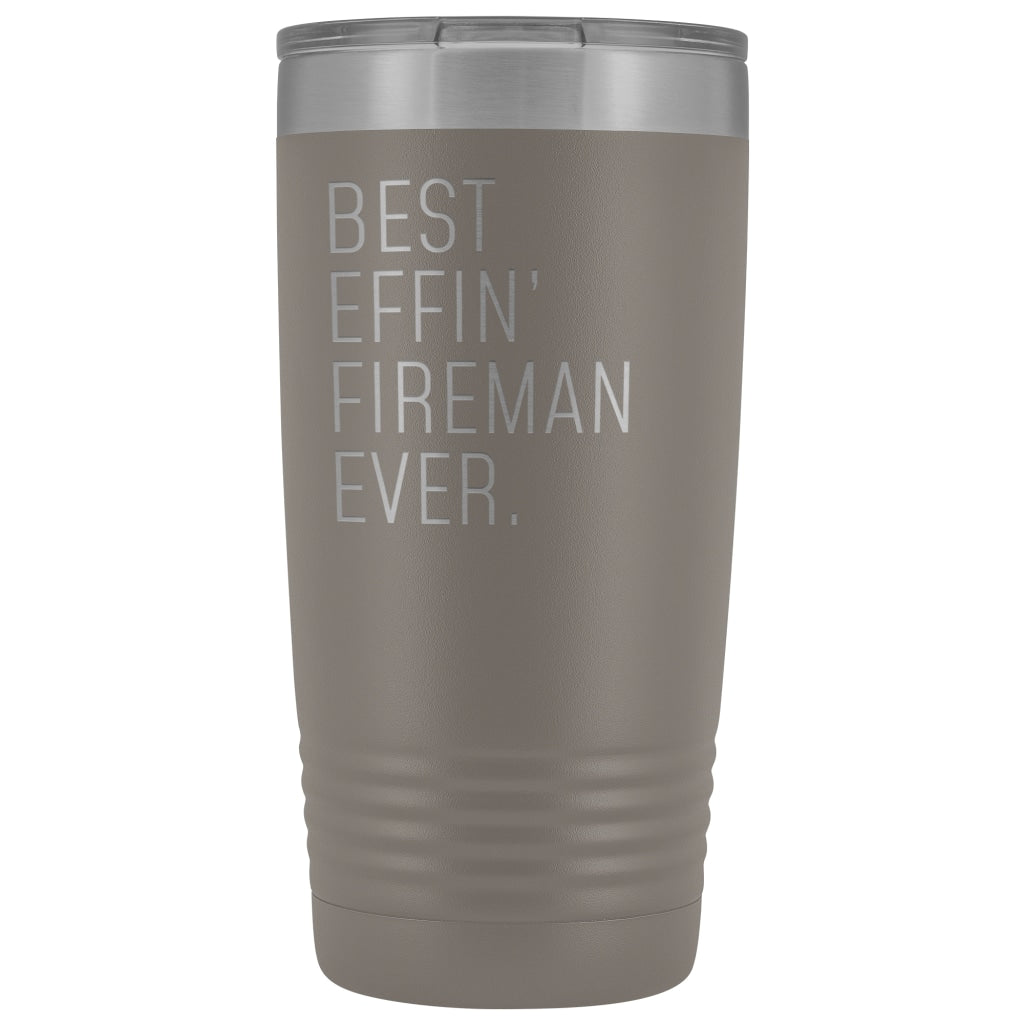 Personalized Fireman Gift: Best Effin' Fireman Ever. Insulated Tumbler 20oz — photo 7