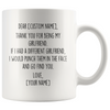 Personalized Girlfriend Gifts | Custom Name Mug | Funny Gifts for Girlfriend | Thank You For Being My Girlfriend Coffee Mug 11oz or 15oz