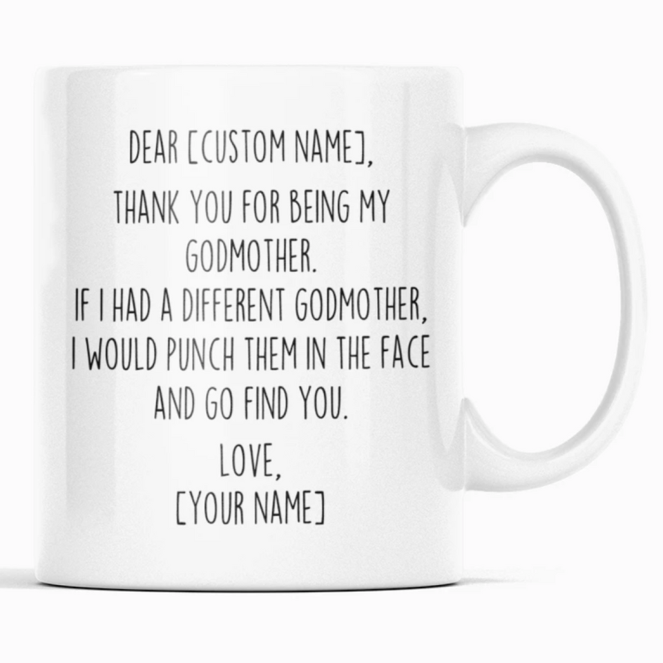 Personalized Godmother Gifts