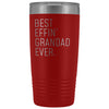 Personalized Grandad Gift: Best Effin Grandad Ever. Insulated Tumbler 20oz $29.99 | Red Tumblers