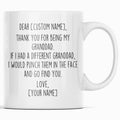 Personalized Granddad Gifts | Custom Name Mug | Funny Gifts for Granddad | Thank You For Being My Granddad Coffee Mug 11oz or 15oz $19.99 |