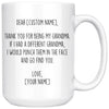 Personalized Grandma Gifts | Custom Name Mug | Funny Gifts for Grandma | Thank You For Being My Grandma Coffee Mug 11oz or 15oz $24.99 |
