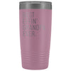 Personalized Grandpa Gift: Best Effin Grandpa Ever. Insulated Tumbler 20oz $29.99 | Light Purple Tumblers