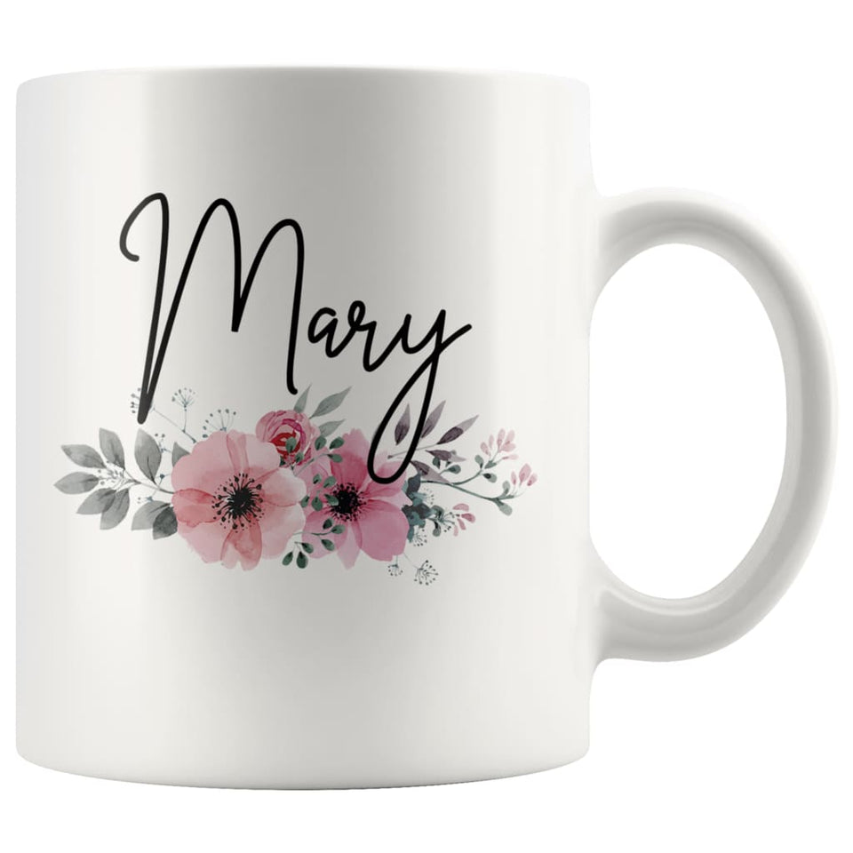 Personalized Name Mug for Women Custom Name Coffee Mug 11oz - BackyardPeaks